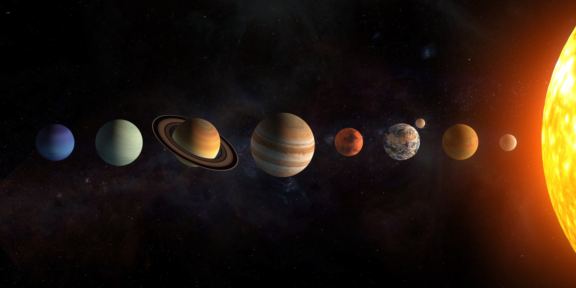 2022’nin Son Gününde Gökyüzüne Dikkat Edin! Gezegenler Tek Sıra Halinde Gözlenebilecek